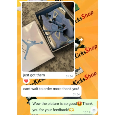  Perfectkicks Jordan 4 Retro University Blue,CT8527-400 02
