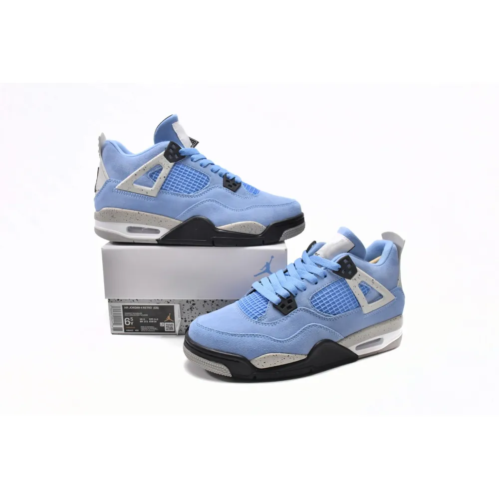  Perfectkicks Jordan 4 Retro University Blue,CT8527-400