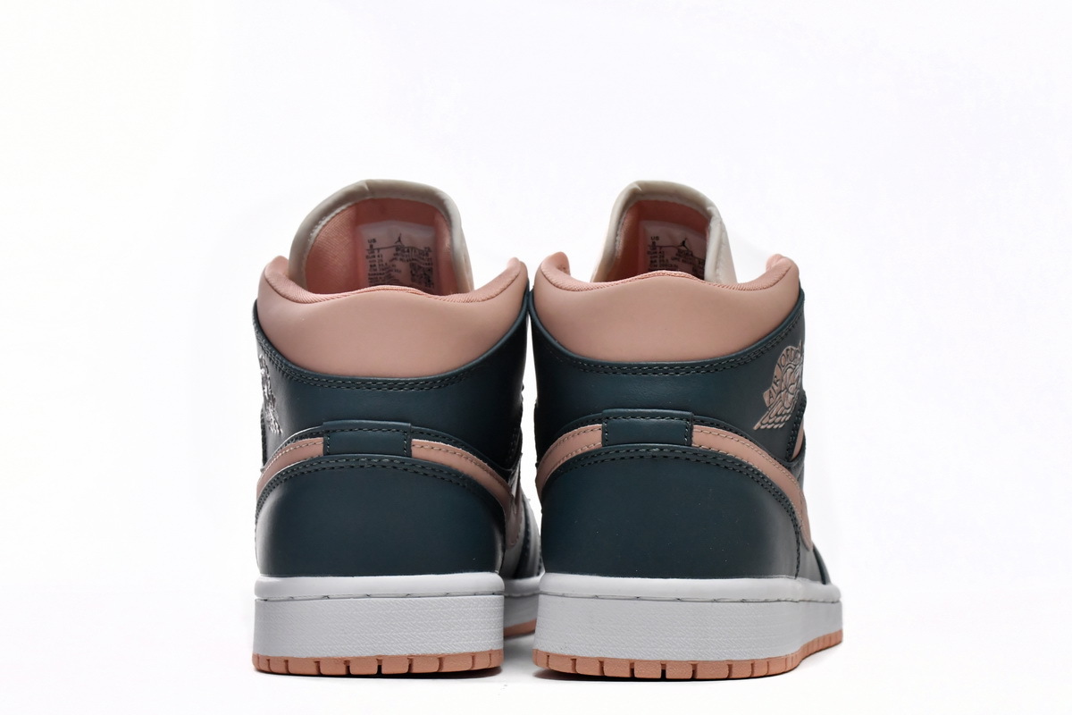  GET Jordan 1 Mid Dark Teal Green (W),BQ6472-308 