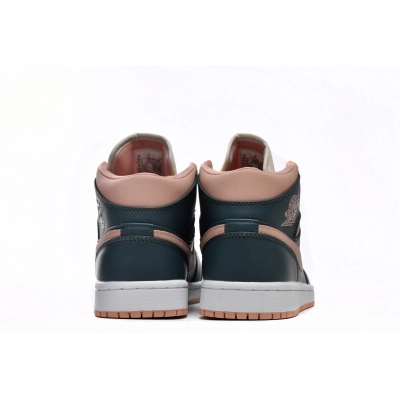  GET Jordan 1 Mid Dark Teal Green (W),BQ6472-308  02