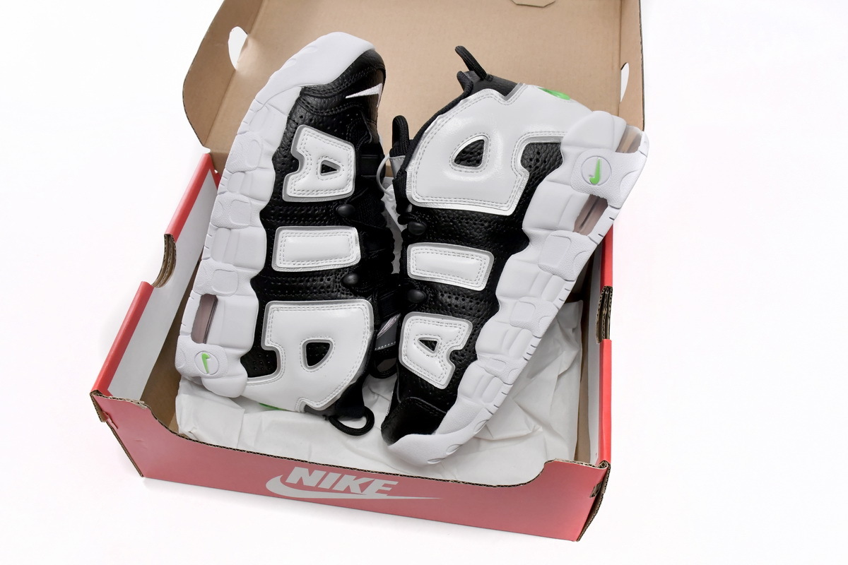  Air More Uptempo Black White Green (W),DN8008-001 