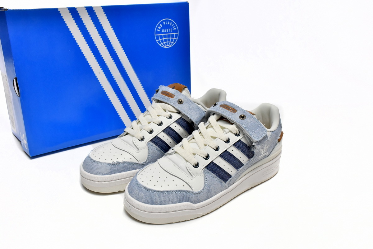  GET Quiccs x Forum Low Wash Jeans,HQ6334