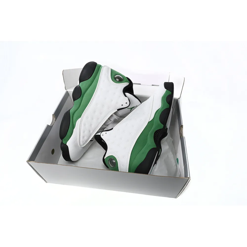 Perfectkicks Jordan 13 Retro White Lucky Green (GS),DB6536-113