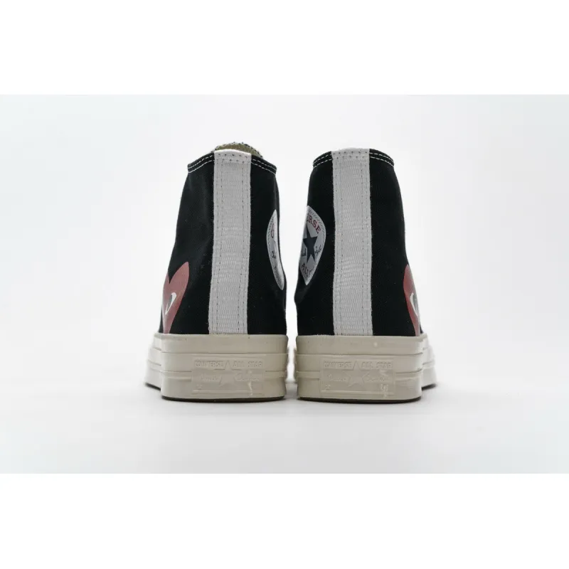 GET Converse Chuck Taylor All-Star 70 Hi Comme des Garcons PLAY Black, 150204C