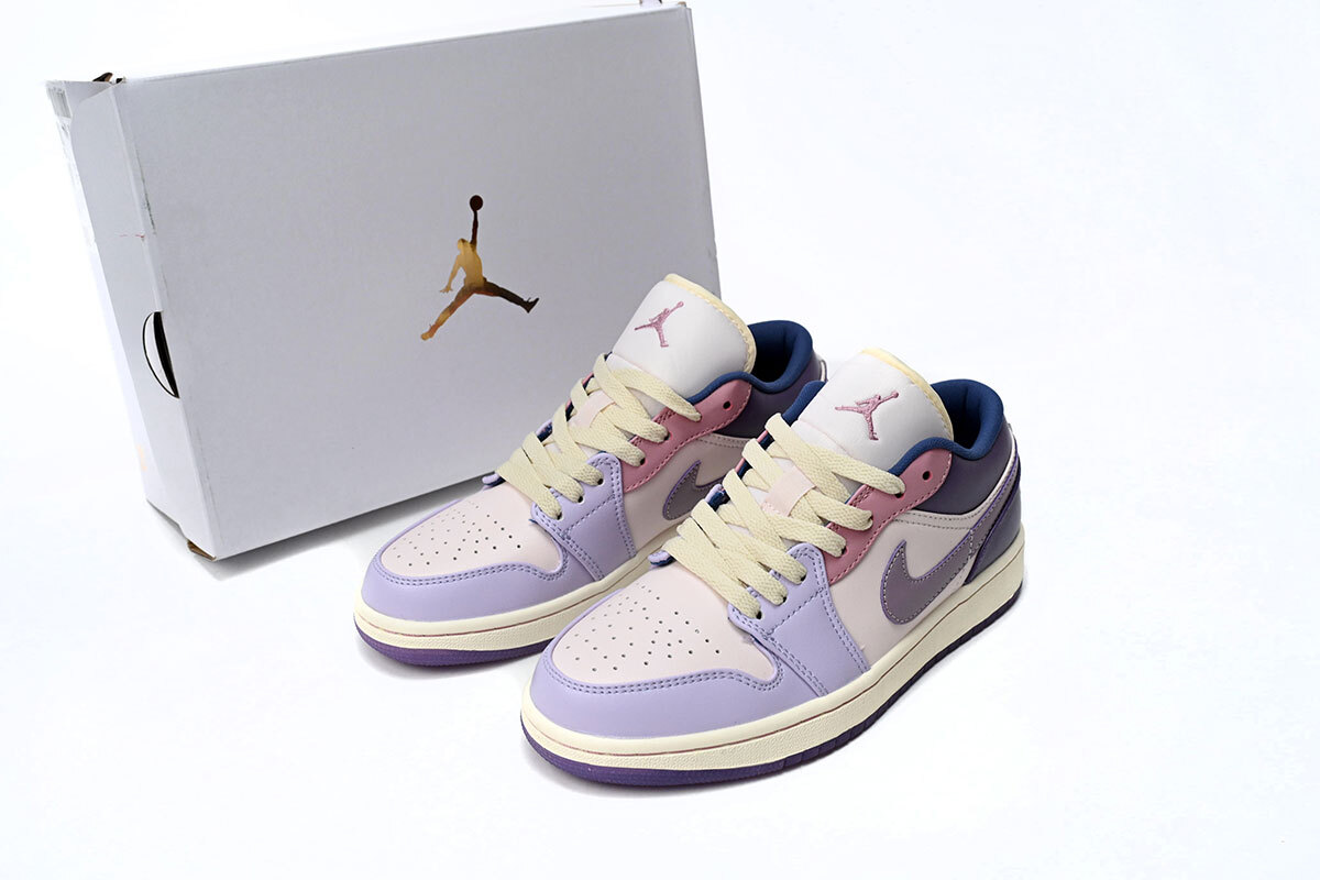  GET Jordan 1 Low Pastel Purple (W), DZ2768-651