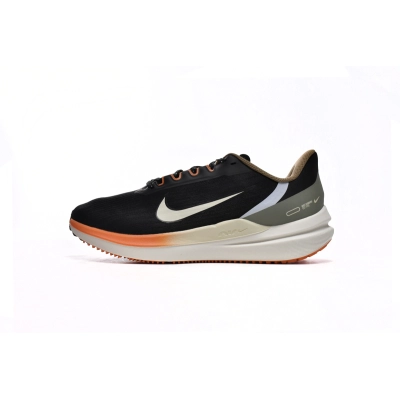  GET Air Winflo 9 Black Green Safety Orange,DX6040-071 01