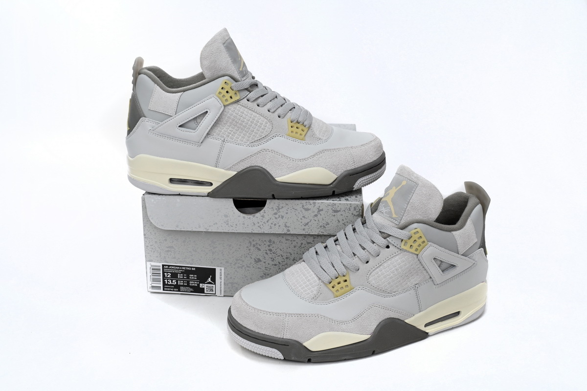  Perfectkicks Jordan 4 Retro SE Craft Photon Dust,DV3742-021