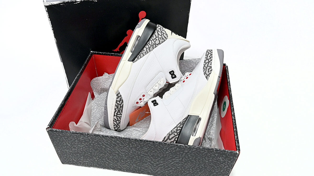  Perfectkicks Jordan 3 Retro White Cement Reimagined,DN3707-100