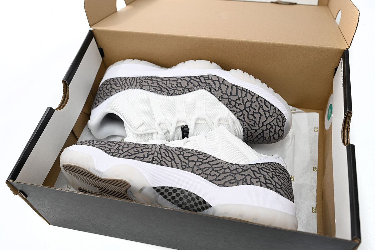  Perfectkicks Air Jordan 11 Retro Low “Cement Grey”,AV2187-140