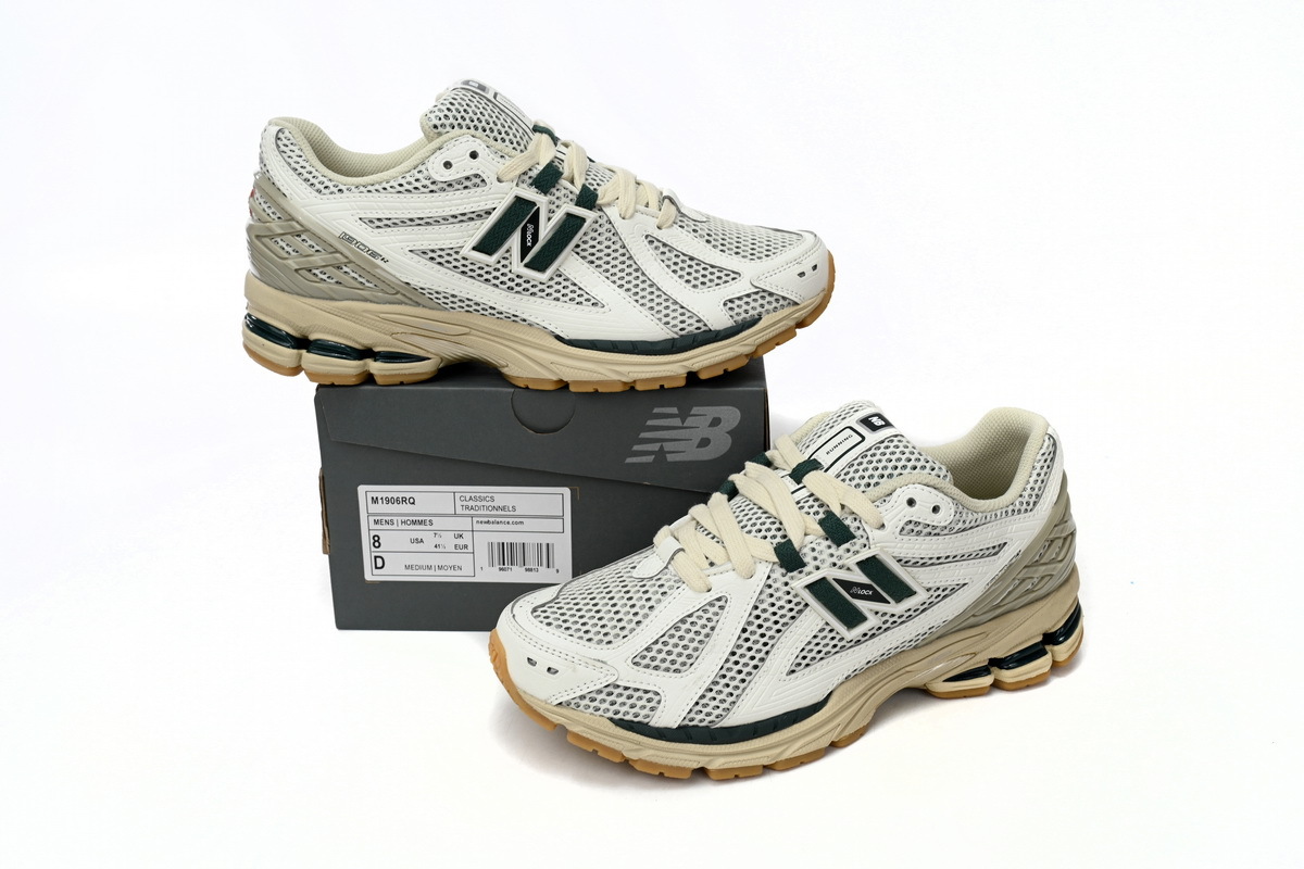  GET New Balance 1906R White Green Cream,M1906RQ