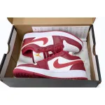 GET Jordan 1 Low Cardinal Red (GS),553558-414 