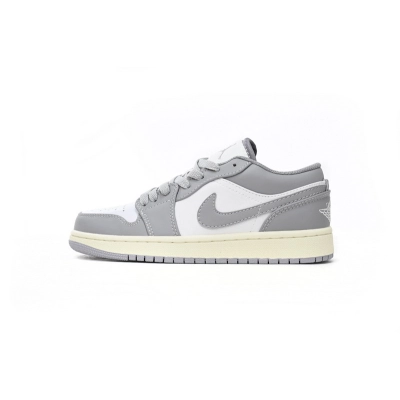  GET Jordan 1 Low Vintage Grey (GS),553560-053 01