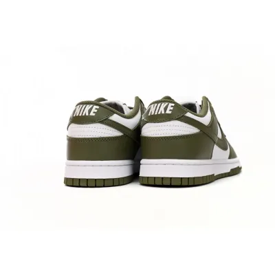  Perfectkicks Dunk Low White Scattered olive Green, DD1503-200 02