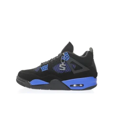 Perfectkicks Air Jordan 4 Retro Black Blue,CT8527-018  01