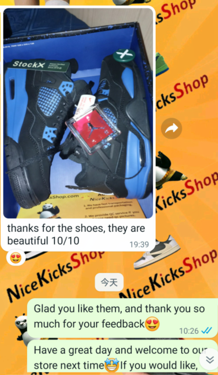  Perfectkicks Air Jordan 4 Retro Black Blue,CT8527-018 