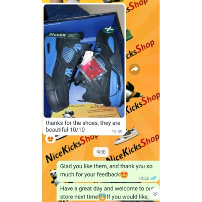  Perfectkicks Air Jordan 4 Retro Black Blue,CT8527-018  02