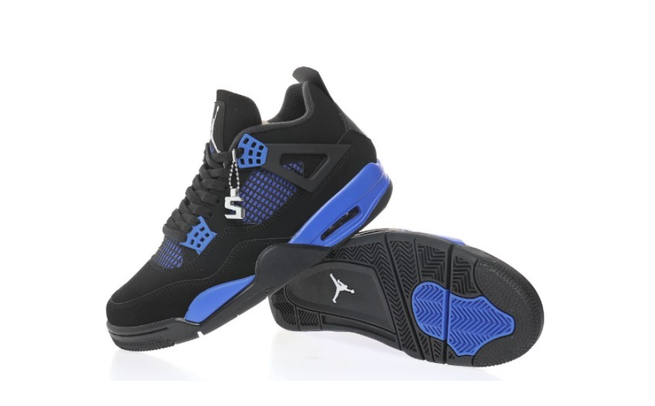  Perfectkicks Air Jordan 4 Retro Black Blue,CT8527-018 