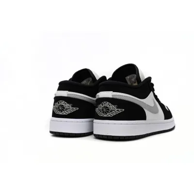 GET Jordan 1 Low Black and White Gray,552780-018 02