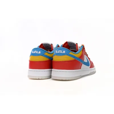  ❗❗Free shipping❗❗Perfectkicks Dunk Low QS LeBron James Fruity Pebbles,DH8009-600 02