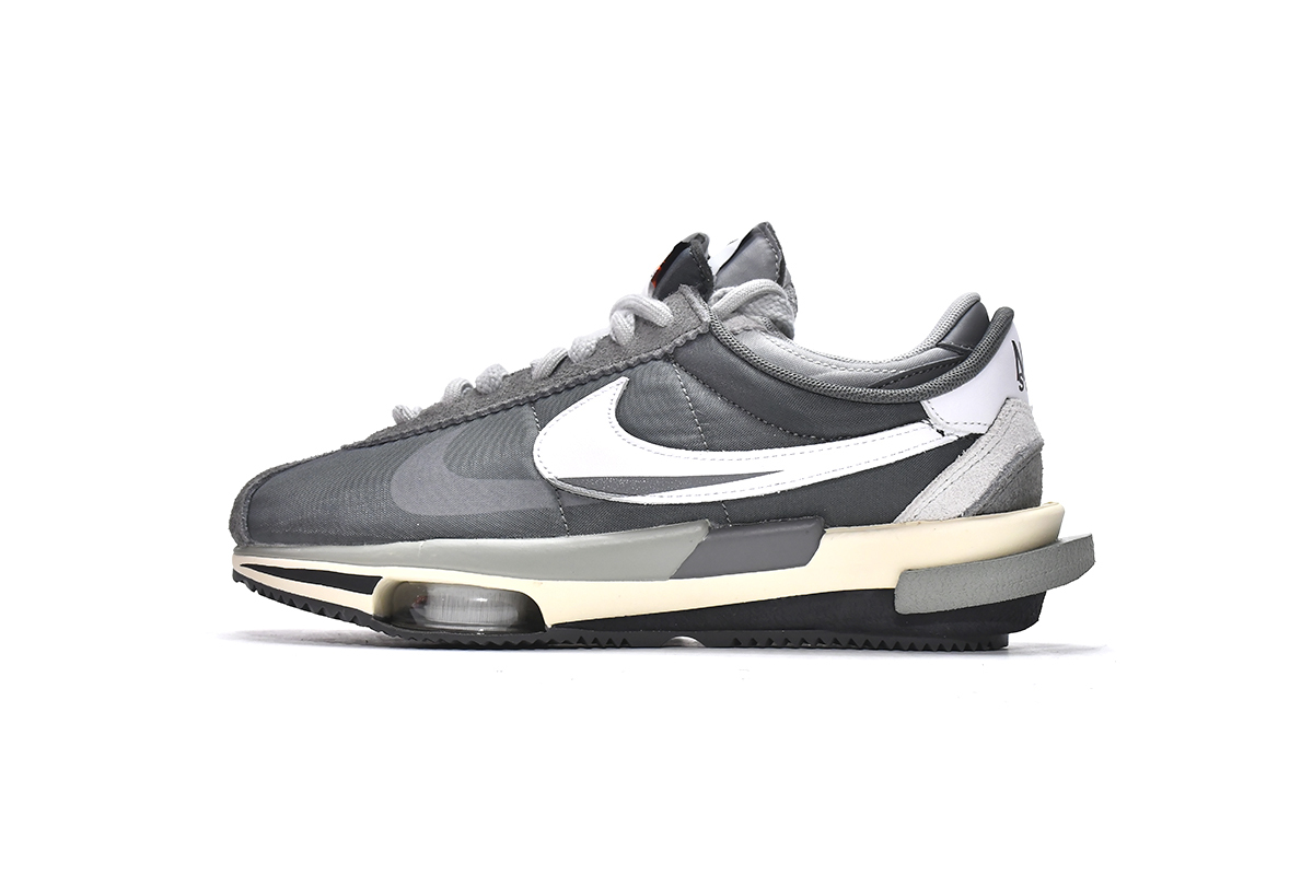  Perfectkicks Zoom Cortez SP sacai Iron Grey,DQ0581-001
