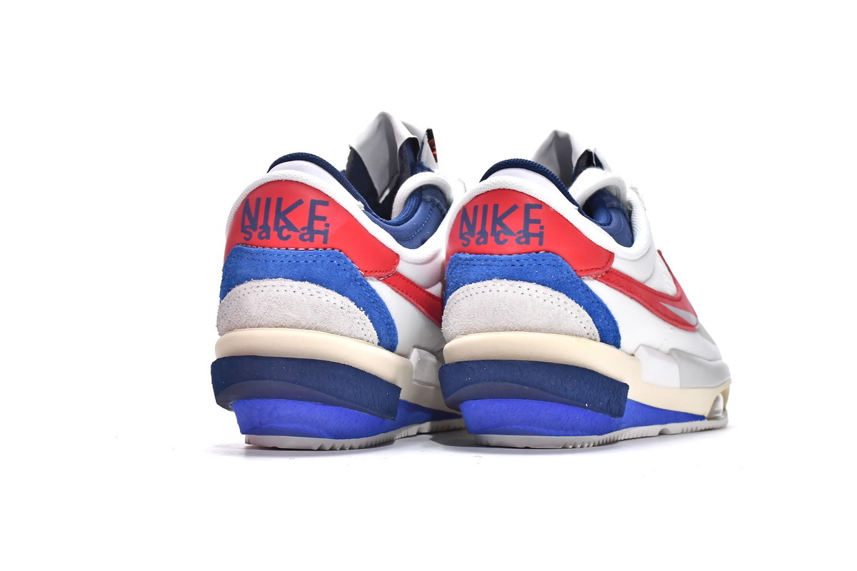  Perfectkicks Zoom Cortez SP sacai White University Red Blue, DQ0581-100