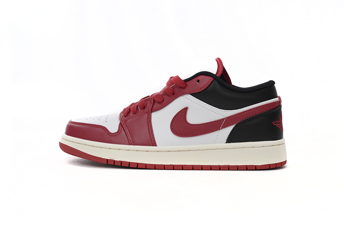  GET Jordan 1 Low Reverse Black Toe, DC0774-160