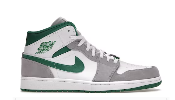  GET Jordan 1 Mid SE Grey Green, DC7294-103