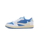 H12 Travis Scott x Fragment x Air Jordan 1 Low “UNC Blue”,CQ4277-212