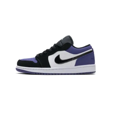 GET Jordan 1 Low Court Purple, 553558-125 01