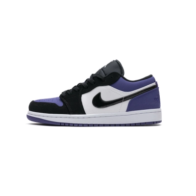 GET Jordan 1 Low Court Purple, 553558-125 01