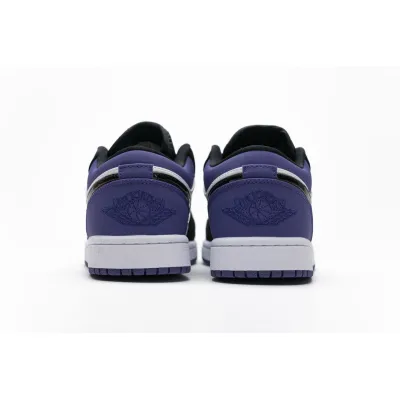 GET Jordan 1 Low Court Purple, 553558-125 02