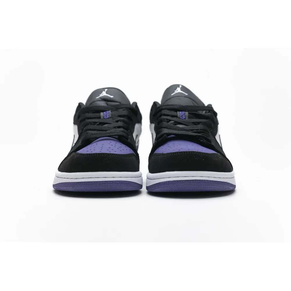 GET Jordan 1 Low Court Purple, 553558-125