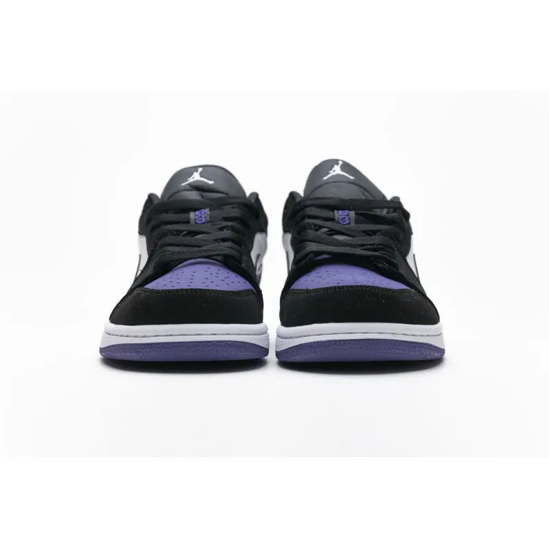 GET Jordan 1 Low Court Purple, 553558-125