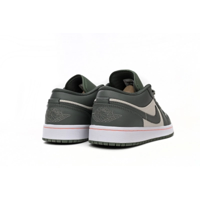  GET Jordan 1 Low Military Green, 553558-121 02