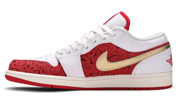  GET Jordan 1 Low SE 'SPADES',DJ5185-100