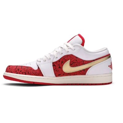  GET Jordan 1 Low SE 'SPADES',DJ5185-100 01