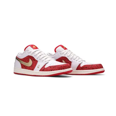 GET Jordan 1 Low SE 'SPADES',DJ5185-100 02