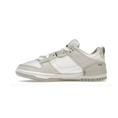  Perfectkicks Dunk Low Disrupt 2 Pale Ivory Black (Women's) 01