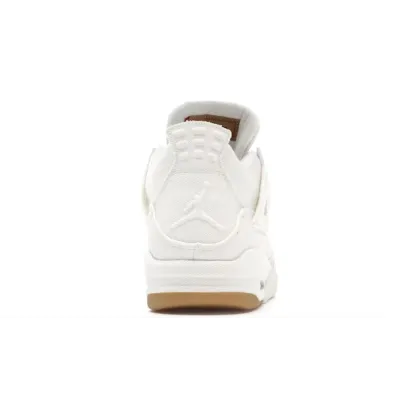 Perfectkicks Jordan 4 Retro Levi's White (Levi's Tag), AO2571-100 02