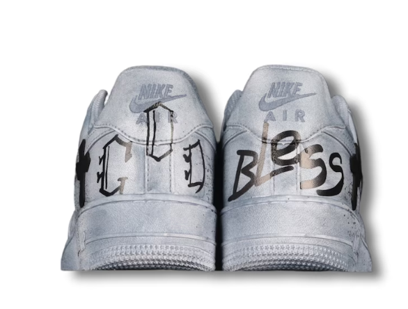  Perfectkicks Custom AF1 'Chrome Crosses', FQYO53525752