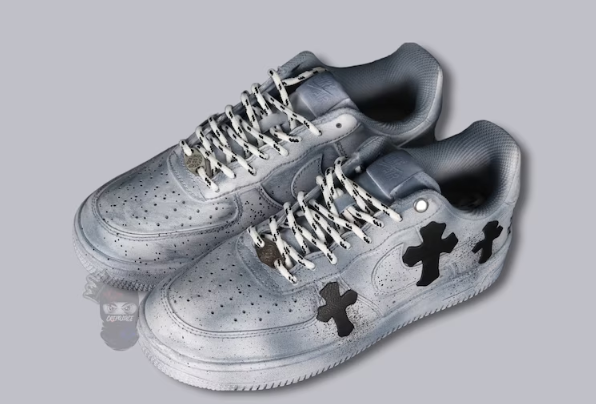  Perfectkicks Custom AF1 'Chrome Crosses', FQYO53525752