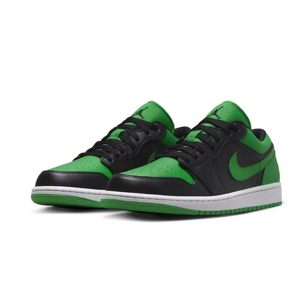 GET Jordan 1 Low Lucky Green, 553558-065