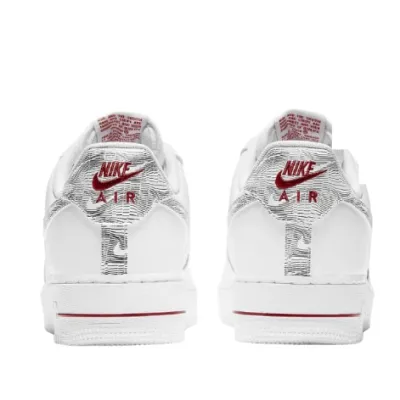 GET Air Force 1 Low Topography Pack White University Red,DH3941-100 02