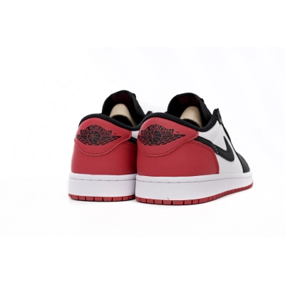  Perfectkicks  Air Jordan 1 Low OG “Black Toe”Black Toe,CZ0790-106 02