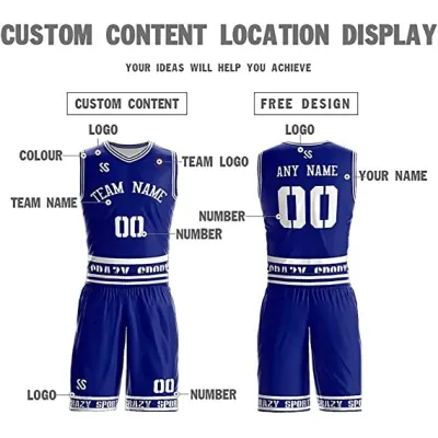  Custom Basketball Jerseys #1(Free Shipping) 02