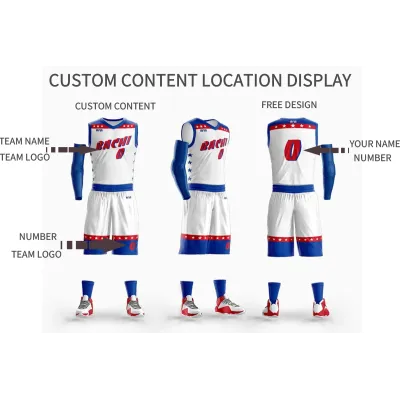  Custom Basketball Jerseys #4(Free Shipping) 02