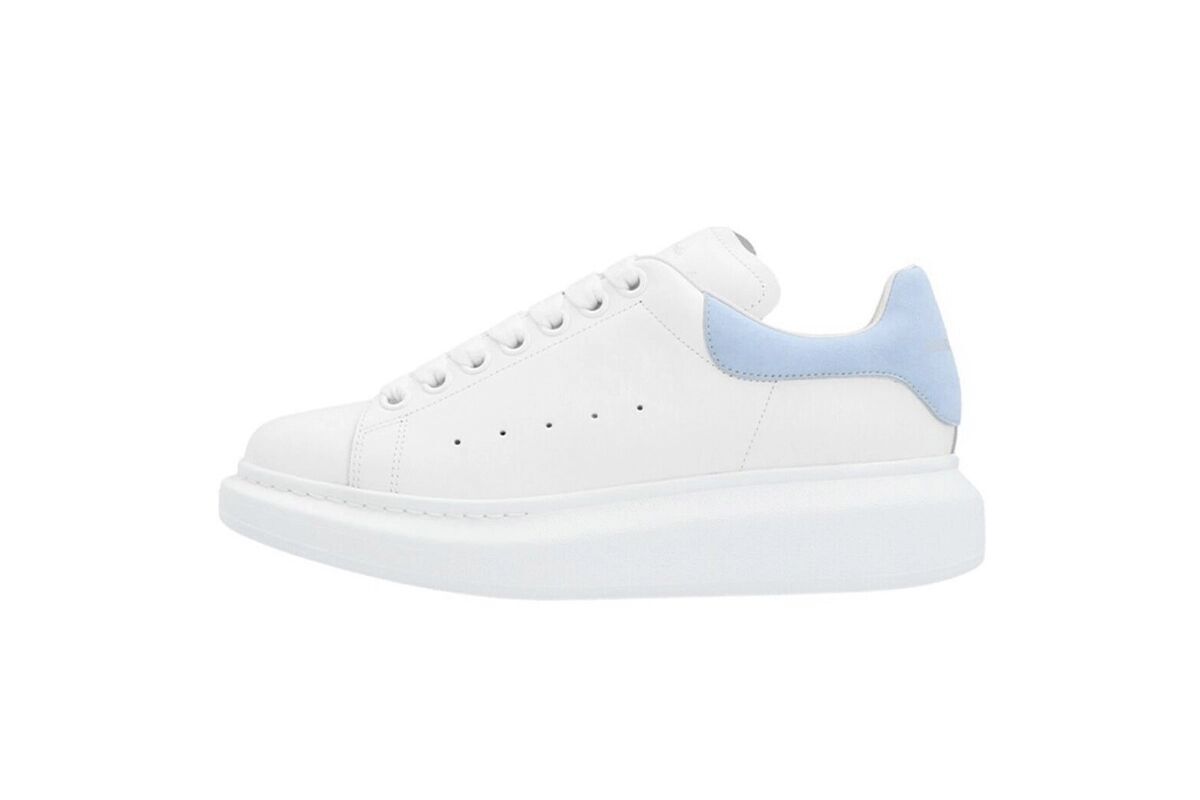  GET Alexander McQueen Oversized leather sneakers ,0844282719