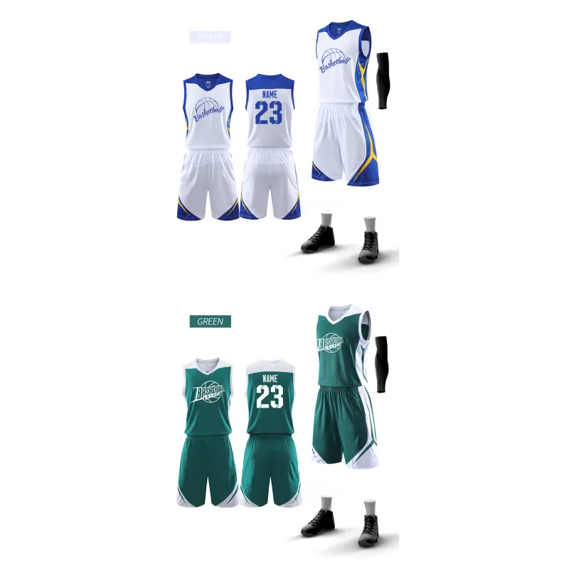  Custom Basketball Jerseys #6 (Free Shipping)