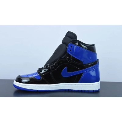  Perfectkicks Air Jordan 1 Retro High Royal Blue Black White ,555088-400 01