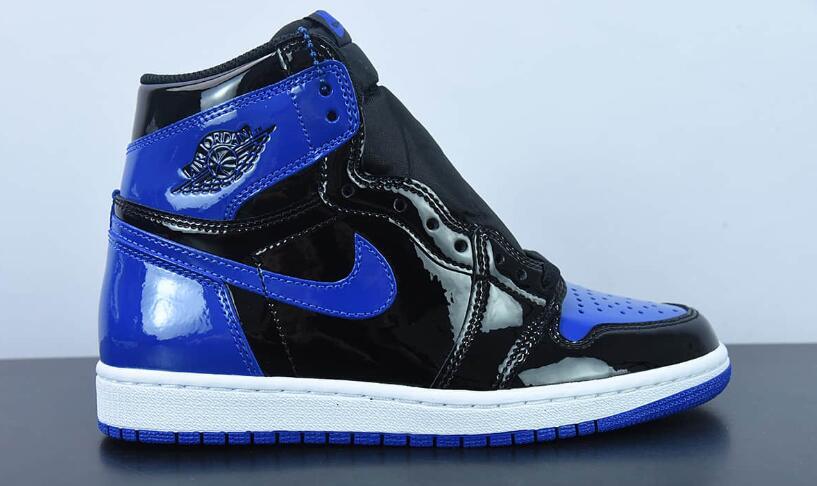  Perfectkicks Air Jordan 1 Retro High Royal Blue Black White ,555088-400